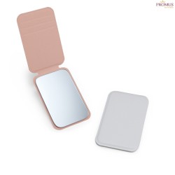 Espelho Couro Sintético Retangular de Bolso Personalizado - H3523