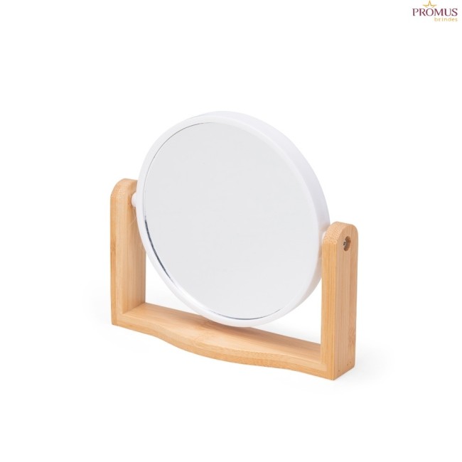 Espelho De Mesa Bambu Personalizado - H3564