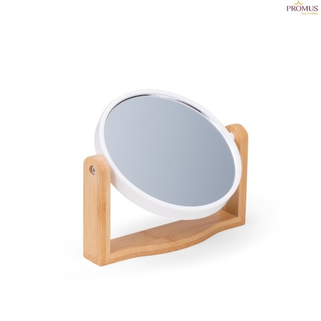 Espelho De Mesa Bambu Personalizado - H3564