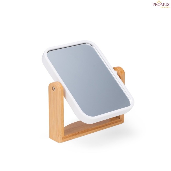 Espelho De Mesa retangular Bambu Personalizado - H3596