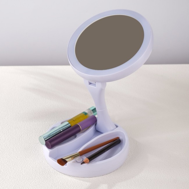 Espelho Dobrável com LED Personalizado H2716