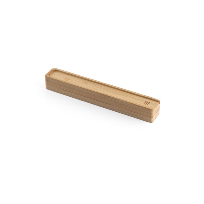 Estojo em Bambu Natural Personalizado H930584