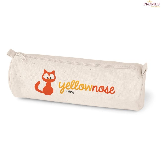 Estojo Escolar e Porta-Lápis em Algodão Canvas 290 g/m² Personalizado H930607