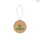 Etiqueta Circular em Papel 100% Reciclado 700 g/m² Personalizada H930672