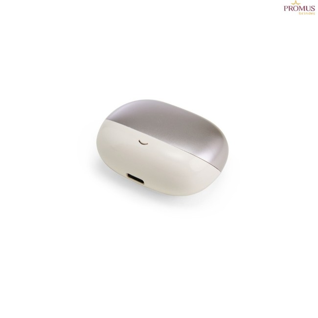 Fone de Ouvido Bluetooth com Case Carregador Personalizado - H3616