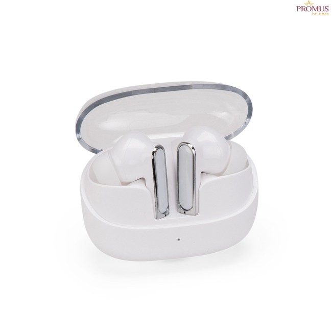 Fone de Ouvido Bluetooth com Case Carregador Personalizado - H3837
