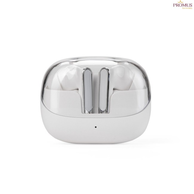 Fone de Ouvido Bluetooth com Case Carregador Personalizado - H3837