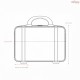 Frasqueira Plástica 8L Personalizada - H3805