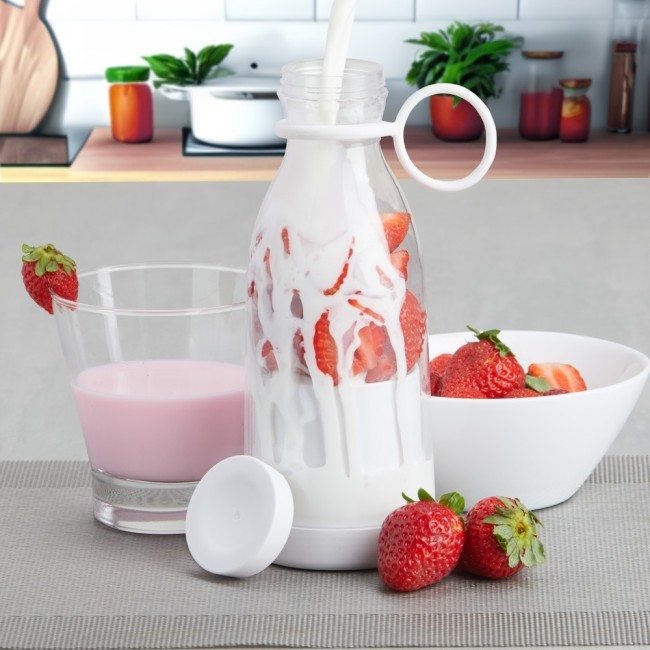 Garrafa com Misturador 380ml Personalizada H2890