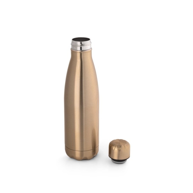 Garrafa em Aço Inox com Acabamento Mate Metálico 510mL Personalizada H940335