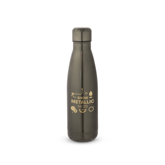 Garrafa em Aço Inox com Acabamento Mate Metálico 510mL Personalizada H940335