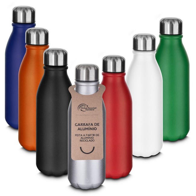 Garrafa em Alumínio de 550ml Personalizada H2875