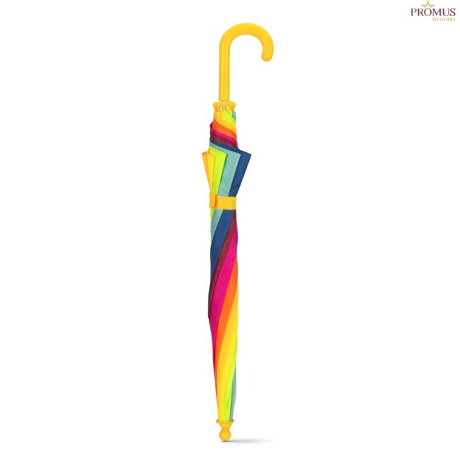 Guarda-Chuva Infantil Colorido 19" em Poliéster 190T Personalizado H990168