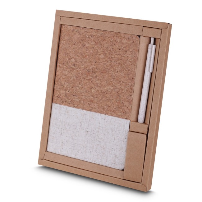 Kit caderno de anotações e caneta Personalizado H3062
