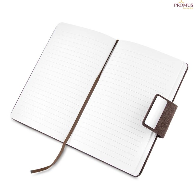 Kit Caderno em PU e Fibra de Café ou Chá Personalizado - H3329