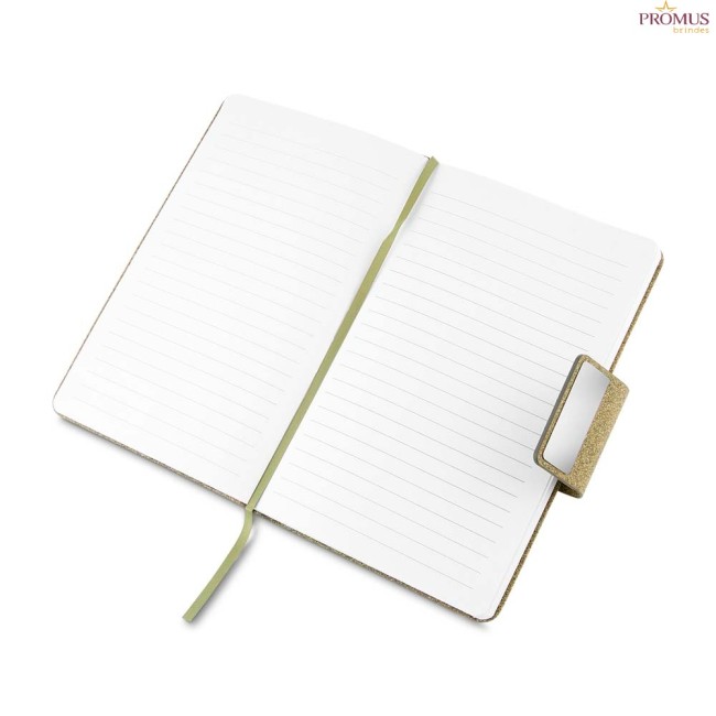 Kit Caderno em PU e Fibra de Café ou Chá Personalizado - H3329