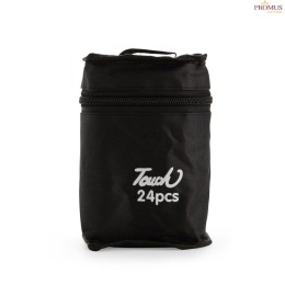 Kit Canetas Marcadores Pontas Duplas 24 cores Personalizado - H3873
