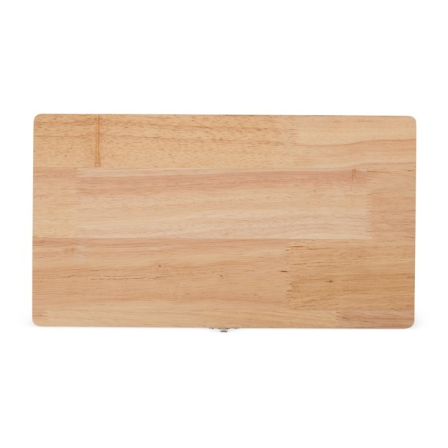 Kit churrasco 4 Peças em Madeira Personalizado para Brindes H2876