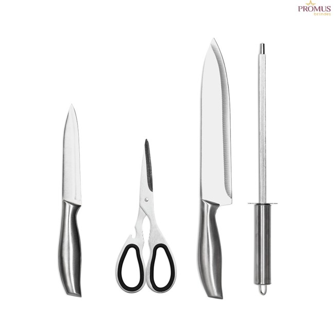 Kit Churrasco 4 peças Personalizado - H3492