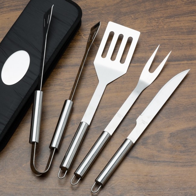 Kit Churrasco 4 peças Personalizado para Brindes H2205