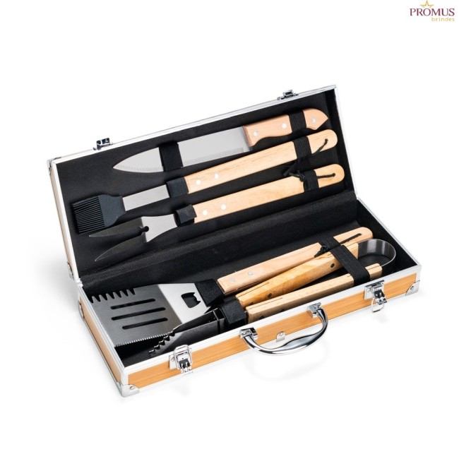 Kit Churrasco 5 peças Personalizado - H3816