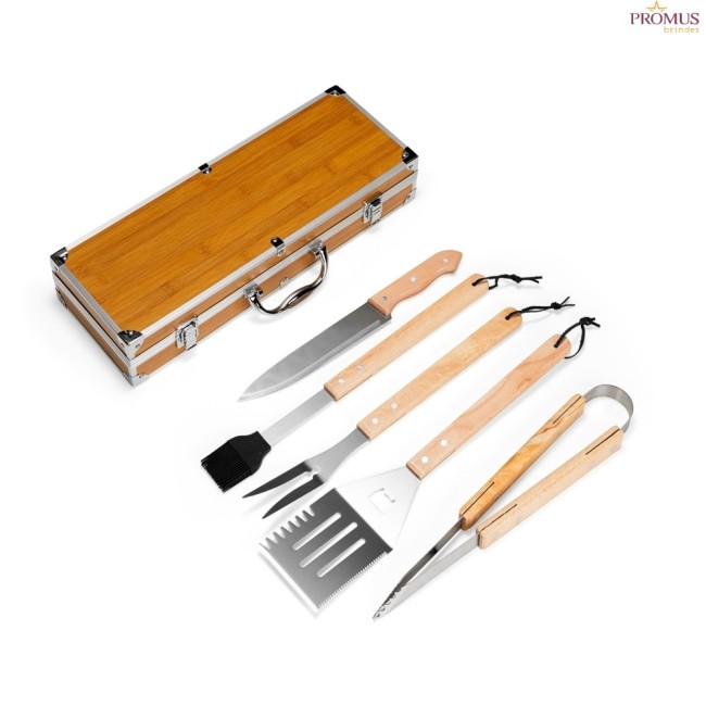 Kit Churrasco 5 peças Personalizado - H3816