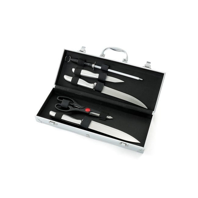 Kit Churrasco 5 peças Personalizado para Brinde H2673
