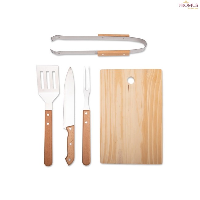 Kit Churrasco 6 peças Personalizado - H3711