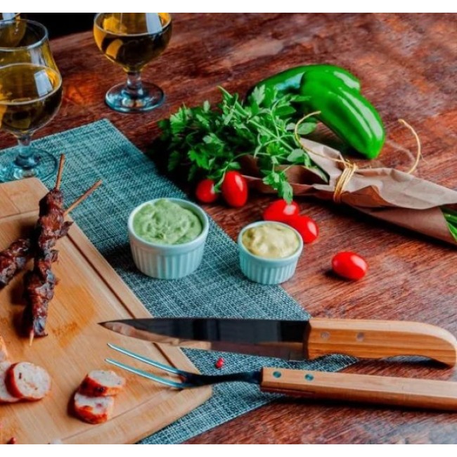 Kit Churrasco, Petisco, Cerveja E Tábua 3 Furos 11 Pçs H2966