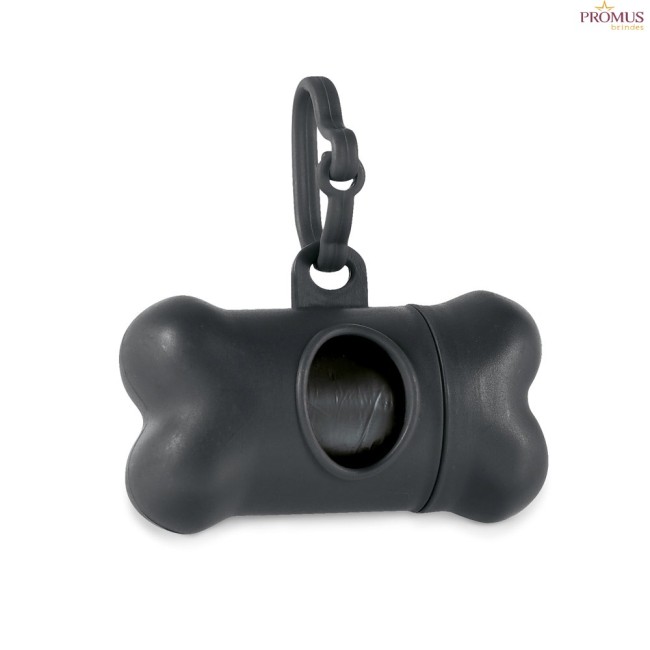 Kit de Higiene para Cachorro em PP com Porta-Saco Formato Osso Personalizado H950103