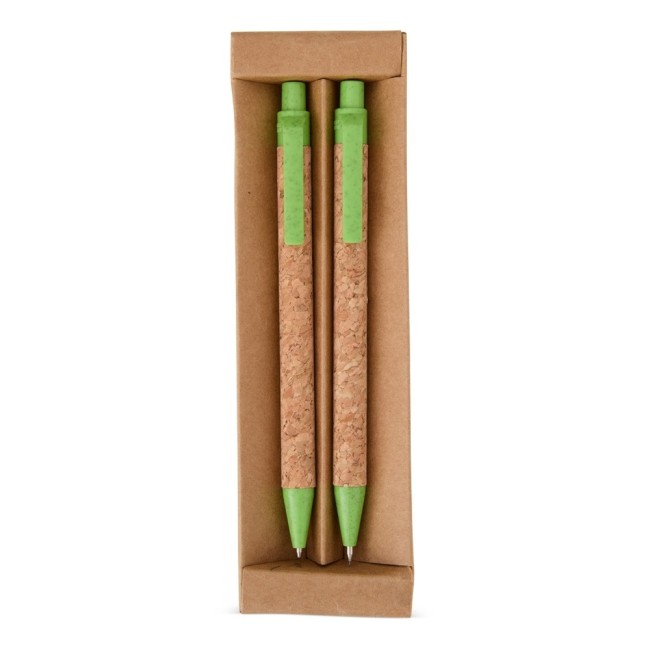 Kit Ecológico Caneta e Lapiseira Cortiça H3022