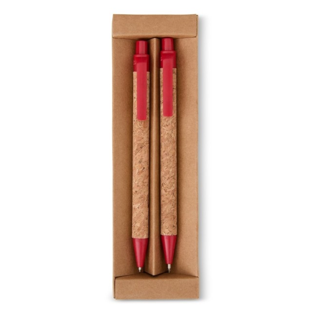 Kit Ecológico Caneta e Lapiseira Cortiça H3022
