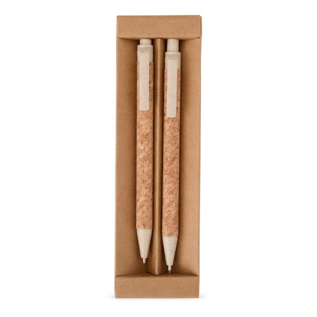 Kit Ecológico Caneta e Lapiseira Cortiça H3022