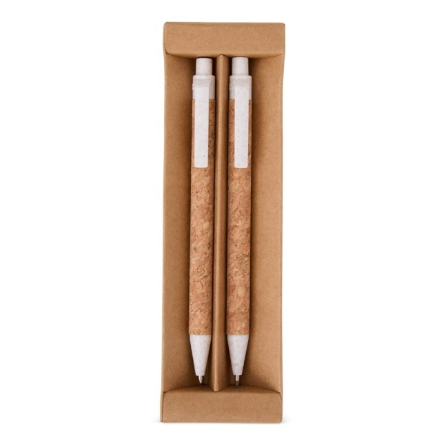 Kit Ecológico Caneta e Lapiseira Cortiça H3022