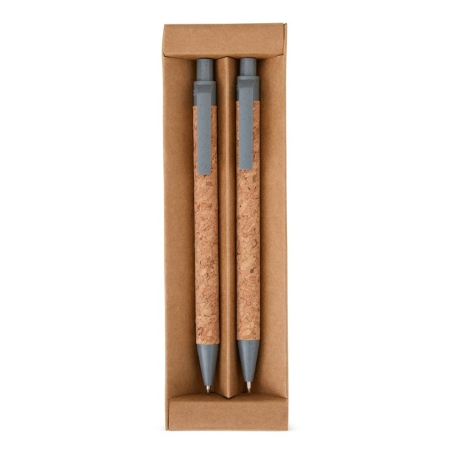 Kit Ecológico Caneta e Lapiseira Cortiça H3022