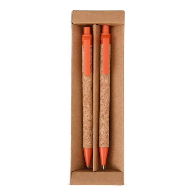 Kit Ecológico Caneta e Lapiseira Cortiça H3022