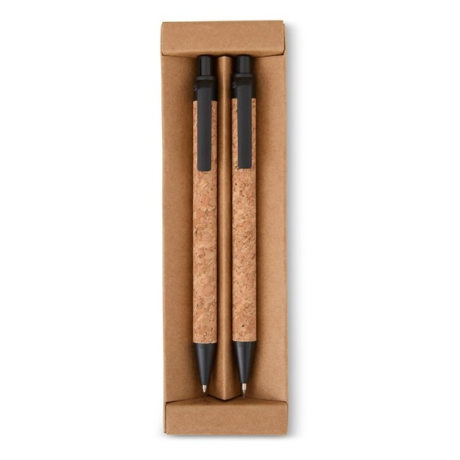 Kit Ecológico Caneta e Lapiseira Cortiça H3022