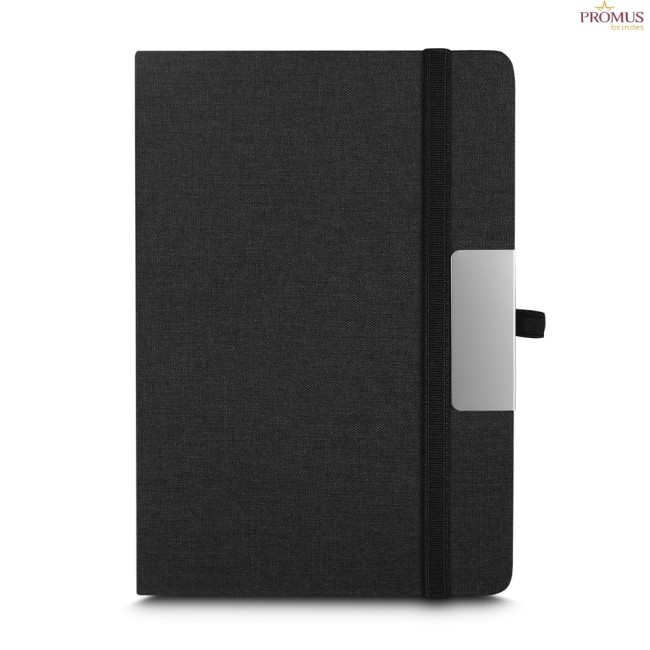 Kit Escritório A5 Capa em RPET e Caneta Metálica Personalizado - H2958