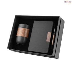 Kit Escritório Caderno, Caneca e Caneta Metálica Personalizado - H3942
