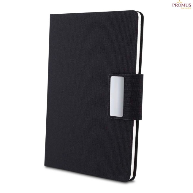 Kit Escritório Caderno, garrafa e Caneta Metálica Personalizado - H3328