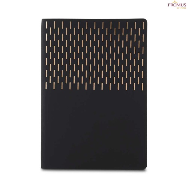 Kit Escritório Capa em PU e Caneta Metálica Personalizado - H3323