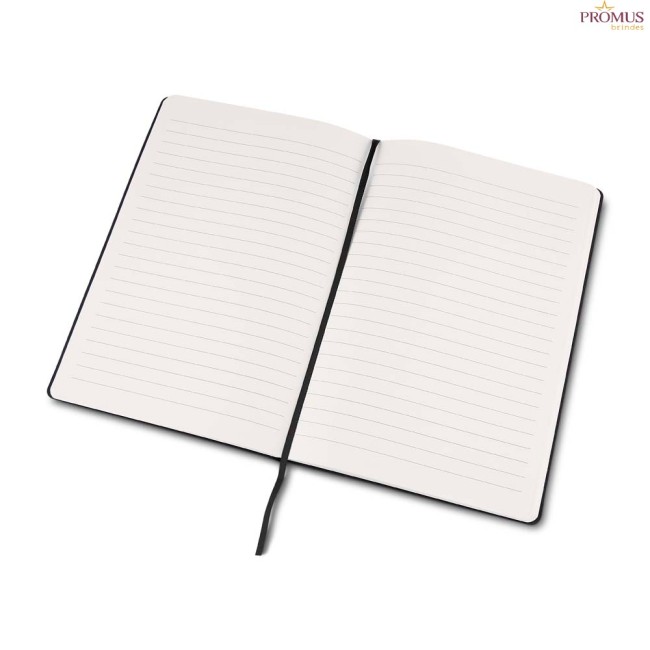 Kit Escritório Capa em PU e Caneta Metálica Personalizado - H3323