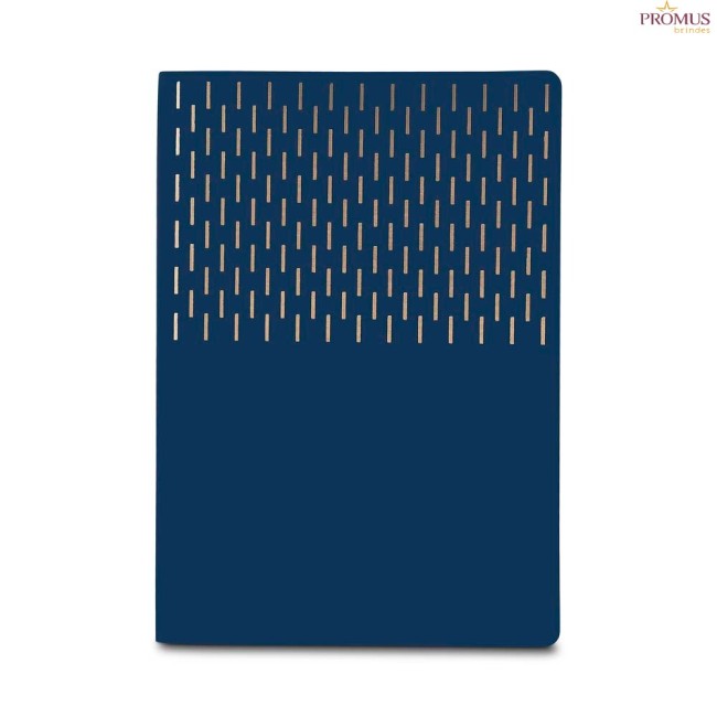 Kit Escritório Capa em PU e Caneta Metálica Personalizado - H3323