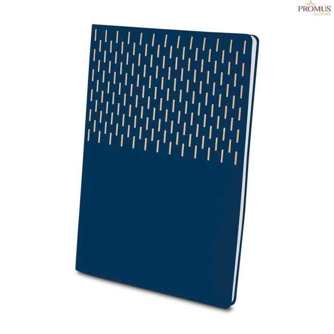 Kit Escritório Capa em PU e Caneta Metálica Personalizado - H3323