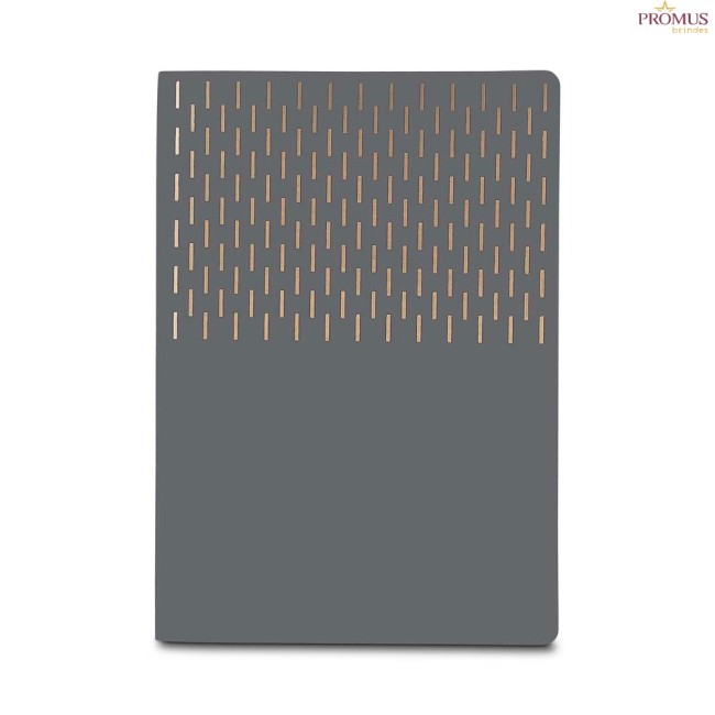 Kit Escritório Capa em PU e Caneta Metálica Personalizado - H3323