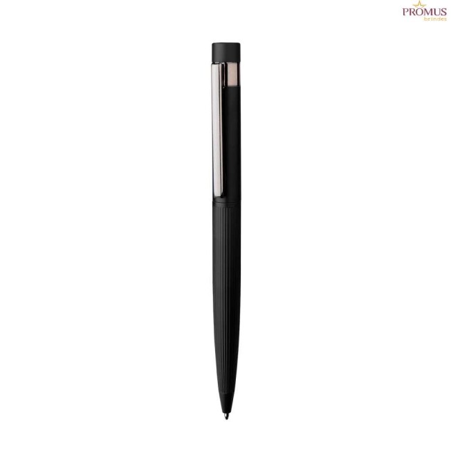 Kit Escritório Contendo, Caderno A5 Com Elástico e Caneta Metálica Personalizado - H3955