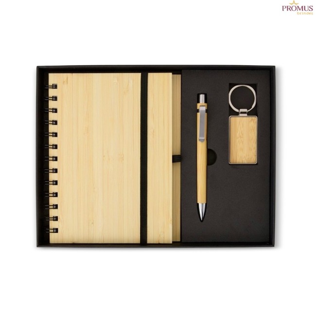 Kit Executivo Ecológico 3 Peças Personalizado - H3665