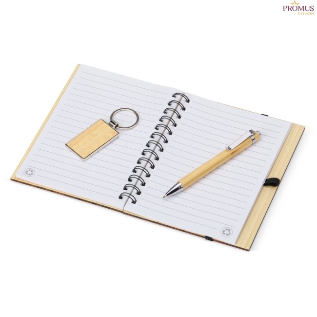 Kit Executivo Ecológico 3 Peças Personalizado - H3665