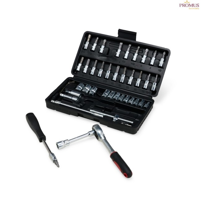 Kit Ferramentas 45 Peças Personalizado - H3288