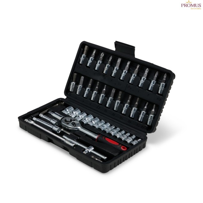 Kit Ferramentas 45 Peças Personalizado - H3288